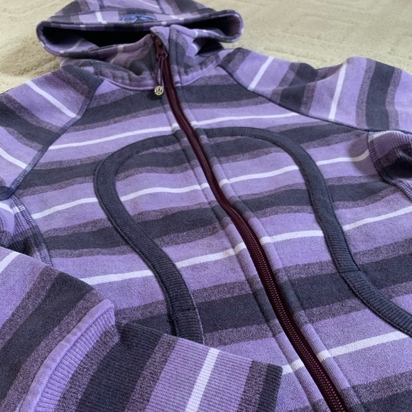 Lululemon purple zip-up sweater - Picture 2 of 4